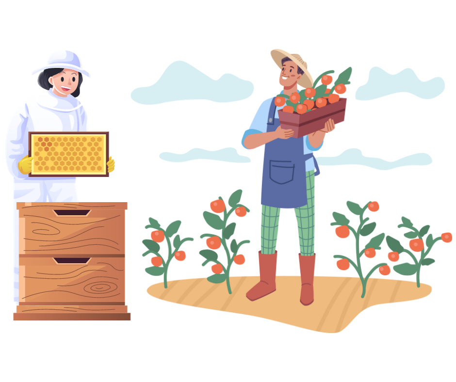Illustration d'une abeille